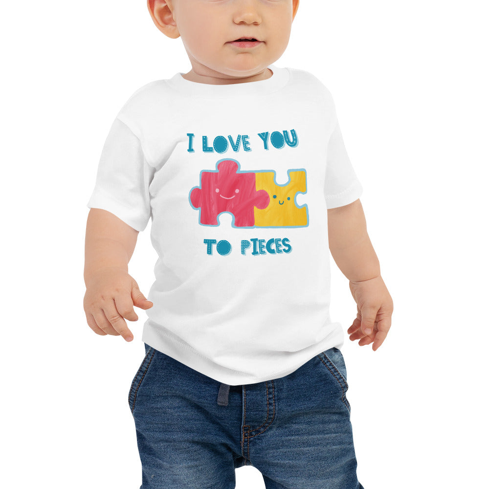 I Love you to Pieces Short Sleeve Tee