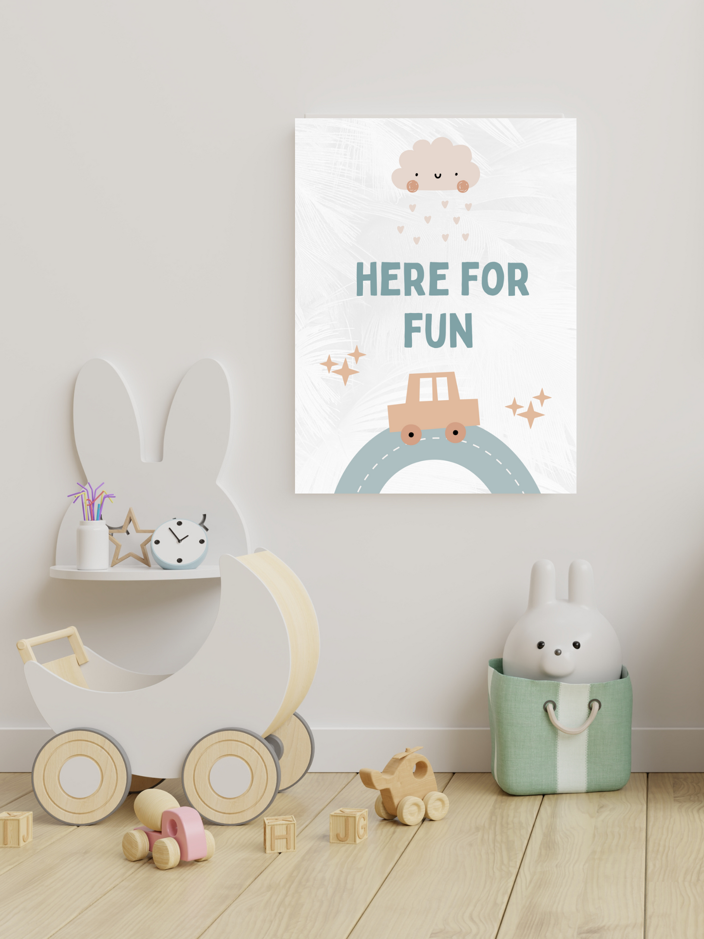 Here for Fun Poster Printable